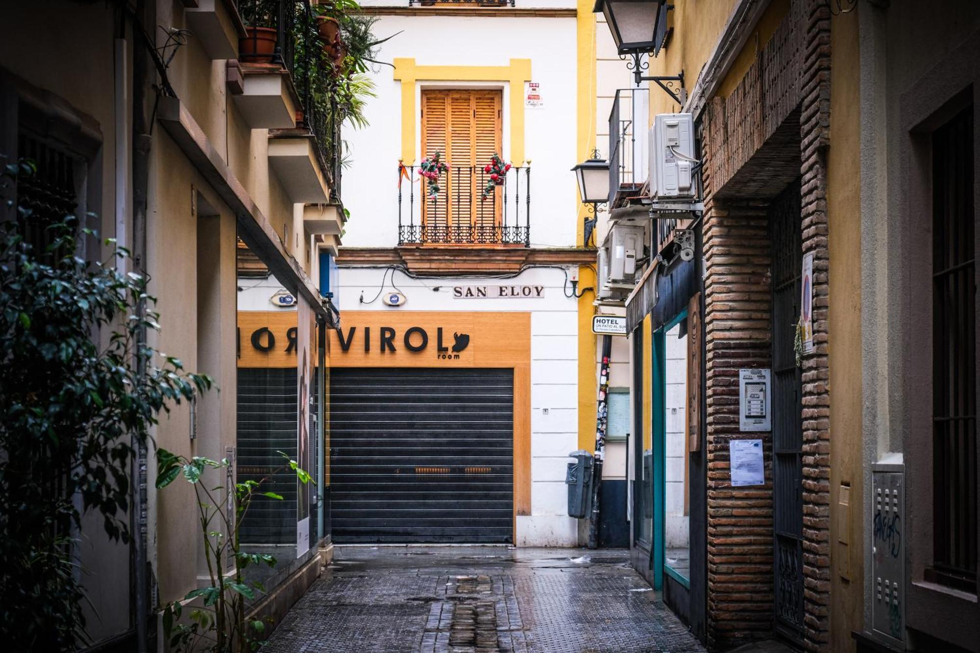Apartamentos San Roque Sevilla Bagian luar foto